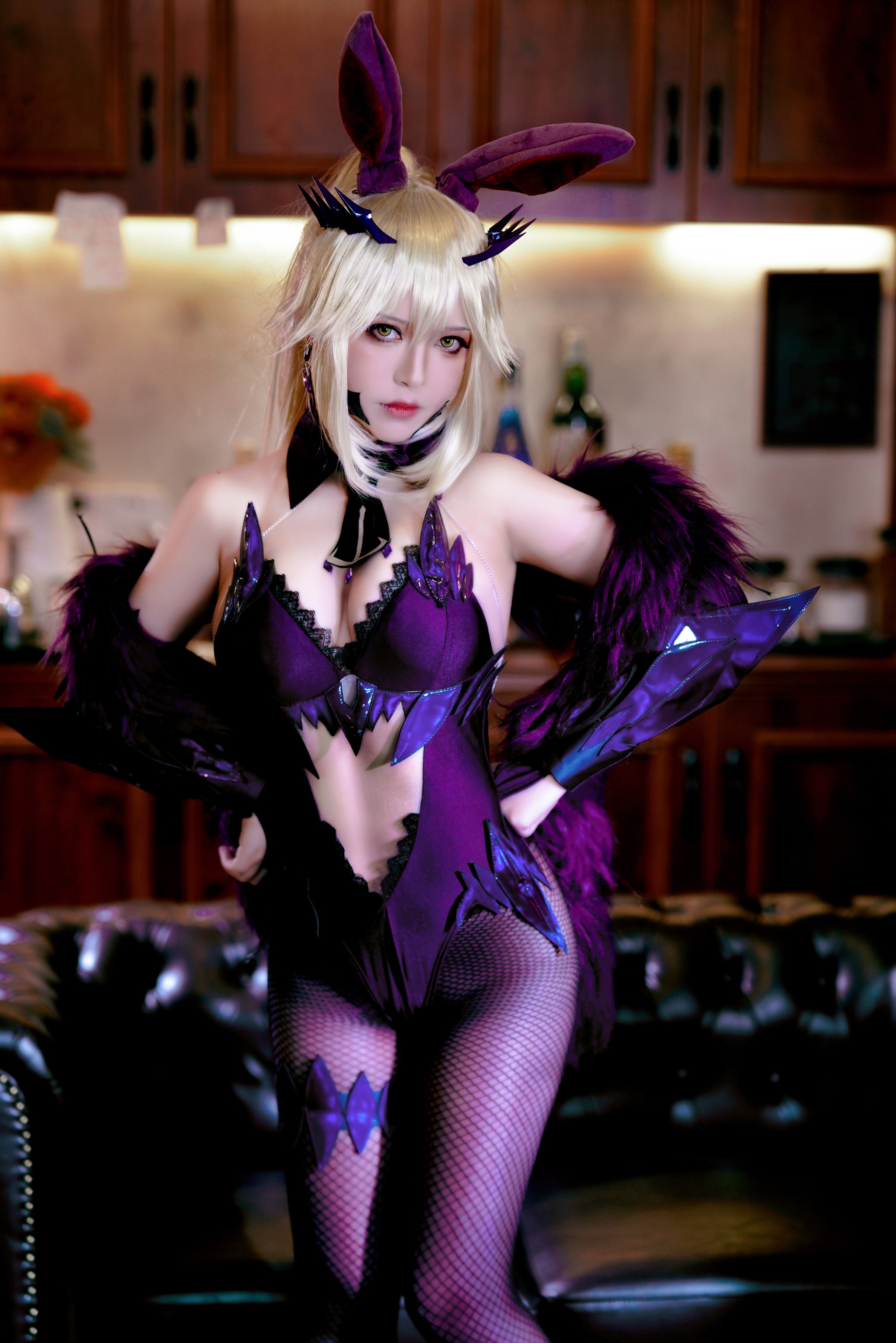 图片[1]-半半子 – NO.022 LancerAlter Bunny [40P]-XikXak